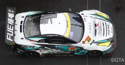 Spark SGT080 1/43 Syokumo K's Frontier GT-R No.48 NILZZ Racing SUPER GT 2023 - Taiyo Ida - Yuki Tanaka - Takumi Sanada