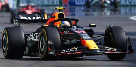 Spark S8582 1/43 Oracle Red Bull Racing RB19 No.11 Oracle Red Bull Racing Winner Azerbaijan GP 2023Sergio Perez