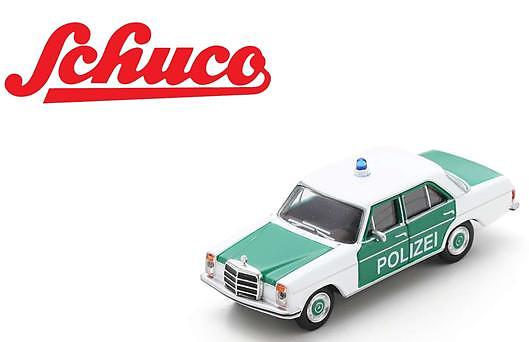 Schuco 452037400 1/64 Mercedes-Benz -/8 POLIZEI white/dark-green
