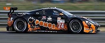 Looksmart LSLM167 1/43 Ferrari 488 GTE EVO No.74 KESSEL RACING 24H Le Mans 2023K. Cozzolino - Y. Tsujiko - N. Yokomizo