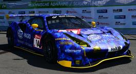 Looksmart LSRC096 1/43 Ferrari 488 GT3 No.14 Hella Pagid - racing one 24H Nürburgring 2021C. Kohlhaas - S. Köhler - M. Jäger - N. Schneider