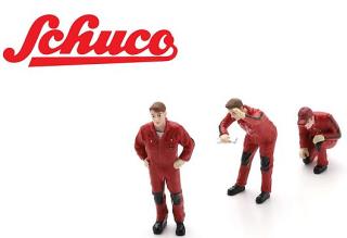 Schuco 450788000 1/32 Set w. 3 IHC mechanic figurines