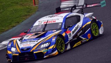 Spark SGT110 1/43 WedsSport ADVAN GR Supra No.19 TGR TEAM WedsSport BANDOH GT500 SUPER GT 2020Yuji Kunimoto - Ritomo Miyata