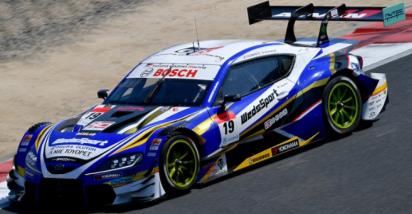 Spark SGT126 1/43 WedsSport ADVAN GR Supra No.19 TGR TEAM WedsSport BANDOH GT500 SUPER GT 2021Yuji Kunimoto - Ritomo Miyata
