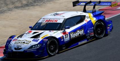 Spark SGT130 1/43 KeePer TOM'S GR Supra No.37 TGR TEAM KeePer TOM'S GT500 SUPER GT 2021Ryo Hirakawa - Sacha Fenestraz