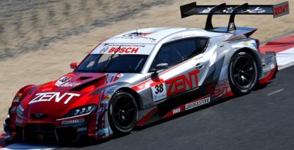 Spark SGT131 1/43 ZENT CERUMO GR Supra No.38 TGR TEAM ZENT CERUMO GT500 SUPER GT 2021Yuji Tachikawa - Hiroaki Ishiura
