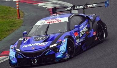 Spark 43SGT2020 1/43 RAYBRIG NSX-GT No.100 TEAM KUNIMITSU GT500 SUPER GT 2020 - with CHAMPION BOARD Naoki Yamamoto - Tadasuke Makino