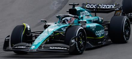 Spark 18S957 1/18 Aston Martin AMR23 No.18 Aston Martin Aramco Cognizant F1 Team 9th Canada GP 2023Lance Stroll