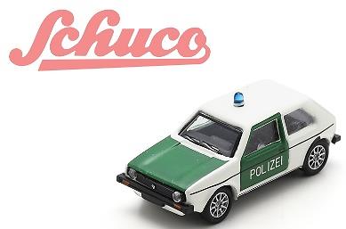 Schuco 4526775001/87 VW Golf I POLIZEI