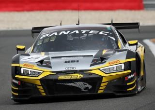 Spark SB724 1/43 Audi R8 LMS GT3 EVO II No.9 Boutsen VDS 24H Spa 2023 T. Laurent - A. Eteki - A. Panis - A. di Folco