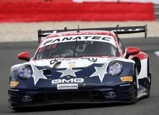 Spark SB744 1/43 Porsche 911 GT3 R (992) No.132 GMG Racing by Car Collection Motorsport 24H Spa 2023 K. Wadhington - J. Sofronas - P. Long - J. Bleekemolen