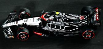 Spark S8943 1/43 AlphaTauri AT04 No.22 Scuderia AlphaTauri Las Vegas GP 2023 Yuki Tsunoda