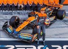 Spark S8944 1/43 McLaren MCL60 No.81 McLaren 6th Abu Dhabi GP 2023 Oscar Piastri