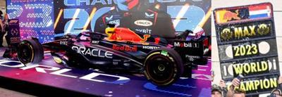 Spark 12S040 1/12 Oracle Red Bull Racing RB19 No.1 Oracle Red Bull Racing Qatar GP 2023 / Formula One Drivers' Champion Max Verstappen