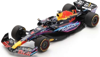 Spark 12S041 1/12 Oracle Red Bull Racing RB19 No.1 Oracle Red Bull Racing Winner Miami GP 2023 Max Verstappen
