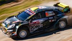 Spark S6734 1/43 Ford Puma Rally1 No.28 M-SPORT Ford World Rally Team Rally Chile 2023 A. Heller - L.E. Allende