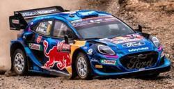 Spark S6735 1/43 Ford Puma Rally1 No.8 M-SPORT Ford World Rally Team Winner Rally Chile 2023 O. Tänak - M. Järveoja