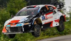 Spark S6736 1/43 TOYOTA GR Yaris Rally1 HYBRID No.33 TOYOTA GAZOO Racing WRT Winner Rally Finland 2023 E. Evans - S. Martin
