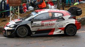 Spark S6740 1/43 TOYOTA GR Yaris Rally1 Hybrid No.18 TOYOTA GAZOO Racing WRT 5th Rally Japan 2023 T. Katsuta - A. Johnston