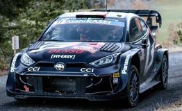 Spark S6852 1/43 TOYOTA GR Yaris Rally1 HYBRID No.17 TOYOTA GAZOO Racing WRT 2nd Rally Monte Carlo 2024 S. Ogier - V. Landais