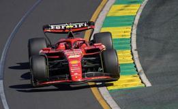 Looksmart LS18F1059 1/18 Scuderia Ferrari SF-24 No.55 Winner Australian GP 2024 Carlos Sainz