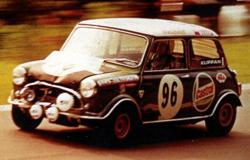 Spark 100SPA04 1/43 BMC Cooper 1000 S No.96 24H Spa 1969 J. Vernaeve - C. Baker