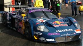 【2025年1月以降発売予定】 Spark 100SPA19 1/43 Maserati MC12 GT1 No.15 JMB Racing 2nd 24H Spa 2005 A. Bertolini - K. Wendlinger - P. Peter