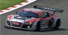 Spark 100SPA21 1/43 Audi R8 LMS No.111 Phoenix Racing 3rd 24H Spa 2009 H. Moser - M. Fässler - A. Margaritis - M. Basseng