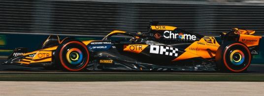 Spark 18S987 1/18 McLaren Formula 1 Team MCL38 No.81 4th Australian GP 2024 Oscar Piastri