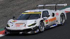 Looksmart LSRC185 1/43 PONOS FERRARI 296 No.45 PONOS RACING GT300 SUPER GT 2024 K. Cozzolino - L. Wadoux