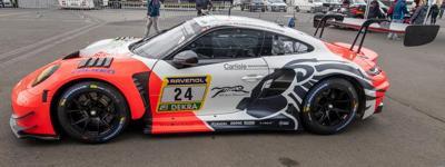 Spark SG946 1/43 Porsche 911 GT3 R (992) No.24 Lionspeed GP 9th 24H Nürburgring 2024 A. Au - P. Niederhauser - P. Kolb - I. Dontje