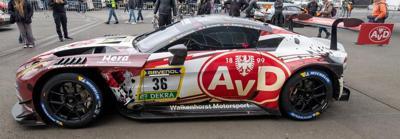 Spark SG963 1/43 Aston Martin Vantage AMR GT3 EVO No.36 Walkenhorst Motorsport 24H Nürburgring 2024 H. Walkenhorst – S. Aust – C. Bollrath – A. Buchardt