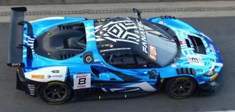 Looksmart LSRC191 1/43 Ferrari 296 GT3 No.8 Kessel Racing 24H Spa 2024 N. Rosi – N. Schiro – D. Fumanelli – D. Di Amato