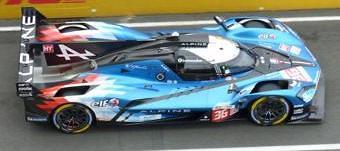 Spark S9123 1/43 Alpine A424 No.36 ALPINE ENDURANCE TEAM Le Mans 24H 2024 N. Lapierre - M. Vaxivière - M. Schumacher