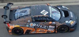 Spark SB789 1/43 Audi R8 LMS GT3 EVO II No.99 Tresor Attempto Racing 24H Spa 2024 C. Haase – A. Aka – R. Feller