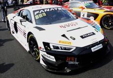 Spark SB791 1/43 Audi R8 LMS GT3 EVO II No.25 Sainteloc Racing 2nd Gold class 24H Spa 2024 P. Evrard – U. De Wilde – J. Pla – G. Magnus