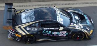 Spark SB830 1/43 Porsche 911 GT3 R (992) No.22 Schumacher CLRT 24H Spa 2024 A. Güven – L. Heinrich – D. Boccolacci