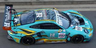 【2025年5月以降発売予定】 Spark SB831 1/43 Porsche 911 GT3 R (992) No.992 HubAuto Racing 24H Spa 2024 K. Estre – P. Pilet – L. Vanthoor