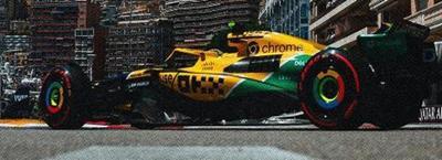 【2026年1月発売予定】 Spark 12S048 1/12 McLaren Formula 1 Team MCL38 No.4 4th Monaco GP 2024 Lando Norris