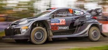Spark S6877 1/43 TOYOTA GR Yaris Rally1 HYBRID No.17 TOYOTA GAZOO Racing WRT Winner Rally Finland 2024 S. Ogier - V. Landais