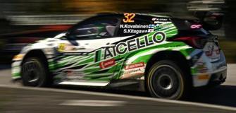 【2025年6月以降発売予定】 Spark S6886 1/43 TOYOTA GR Yaris Rally 2 No.32 Aicello Team Team Rally Japan 2024 H. Kovalainen - S. Kitagawa