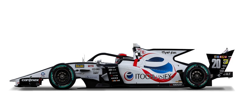 20 国本 雄資 Yuji Kunimoto ITOCHU ENEX TEAM IMPUL SUPER FORMULA 2024 SF23 Spark SFJ034 1/43
