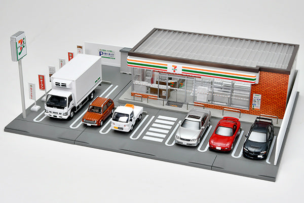 【2027年2月発売予定】 TLV 1/64 トミカラマ ヴィンテージ 16a コンビニエンスストア (セブン-イレブン)