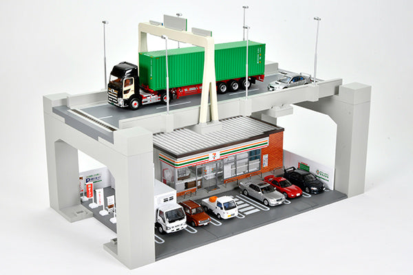【2027年2月発売予定】 TLV 1/64 トミカラマ ヴィンテージ 16a コンビニエンスストア (セブン-イレブン)