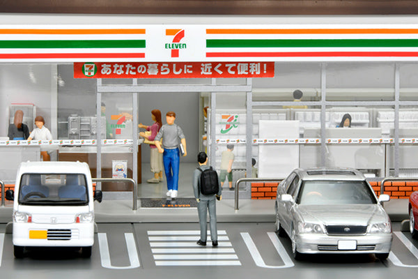 【2027年2月発売予定】 TLV 1/64 トミカラマ ヴィンテージ 16a コンビニエンスストア (セブン-イレブン)