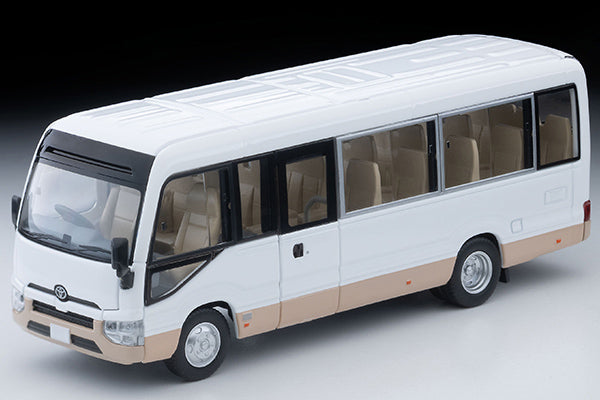 2027年3月発売予定】 TLV 1/64 LV-N294d トヨタ コースター LX (白