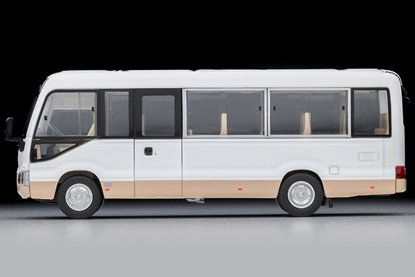 【2027年3月発売予定】 TLV 1/64 LV-N294d トヨタ コースター LX (白/ベージュ)