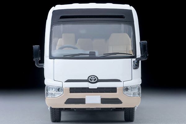 【2027年3月発売予定】 TLV 1/64 LV-N294d トヨタ コースター LX (白/ベージュ)