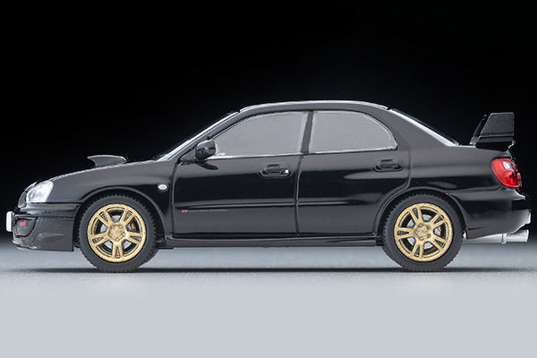 【2027年3月発売予定】 TLV 1/64 LV-N336c スバル インプレッサ WRX STi (黒) 2003年式