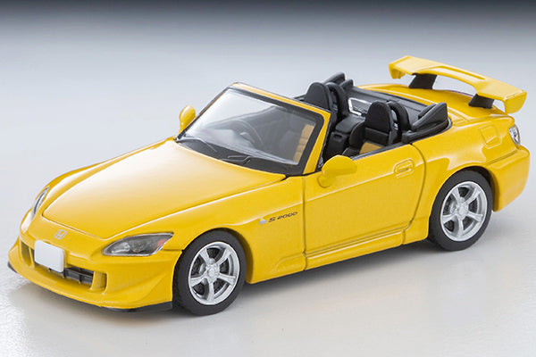 【2027年2月発売予定】 TLV 1/64 LV-N390b ホンダS2000 TypeS 2009年式 (黄)
